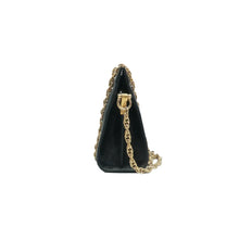 Load image into Gallery viewer, Gucci Web Small Ophidia Suede Calfskin Chain Shoulder Bag Blue
