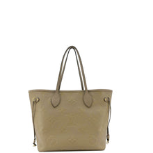 Load image into Gallery viewer, LOUIS VUITTON Neverfull MM Empreinte Leather Tote Shoulder Bag Beige
