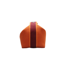 Load image into Gallery viewer, Hermès Bride a Brac Fabric Wallet Orange
