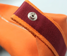 Load image into Gallery viewer, Hermès Bride a Brac Fabric Wallet Orange

