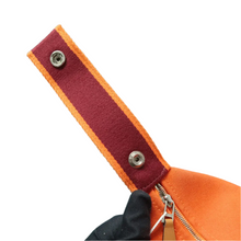 Load image into Gallery viewer, Hermès Bride a Brac Fabric Wallet Orange
