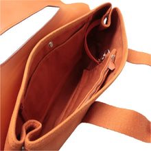 Load image into Gallery viewer, HERMES Valparaiso Fabric Tote Bag Orange
