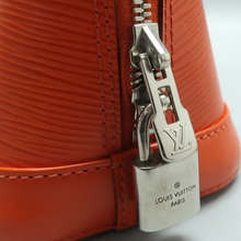 Load image into Gallery viewer, Louis Vuitton Alma BB Epi Leather Satchel Bag Orange
