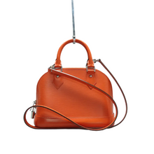 Load image into Gallery viewer, Louis Vuitton Alma BB Epi Leather Satchel Bag Orange

