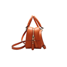 Load image into Gallery viewer, GUCCI Leather Satchel Bag Orange
