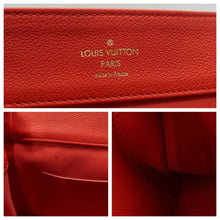 Load image into Gallery viewer, LOUIS VUITTON Lockme Leather Shoulder Bag Orange
