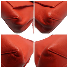 Load image into Gallery viewer, LOUIS VUITTON Lockme Leather Shoulder Bag Orange
