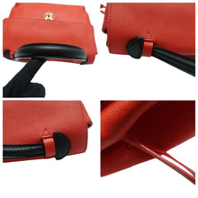 Load image into Gallery viewer, LOUIS VUITTON Lockme Leather Shoulder Bag Orange
