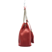 Load image into Gallery viewer, GUCCI Soho Leather Shoulder Bag Orange
