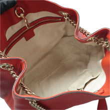 Load image into Gallery viewer, Gucci Soho Leather Shoulder Bag Red
