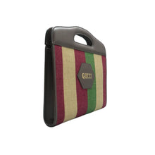 Load image into Gallery viewer, Gucci Aria 100th Anniversary Cut Out Handle Limited Edition Canvas Tote Multicolor
