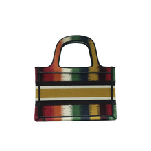 Load image into Gallery viewer, Christian Dior Book Tote Fabric Tote Bag Multicolor
