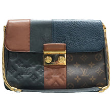 Load image into Gallery viewer, Louis Vuitton Pochette Plate Blocks Monogram Leather Shoulder Bag Multicolor
