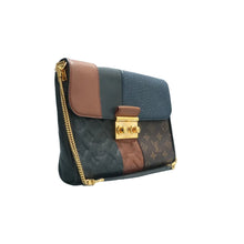 Load image into Gallery viewer, Louis Vuitton Pochette Plate Blocks Monogram Leather Shoulder Bag Multicolor
