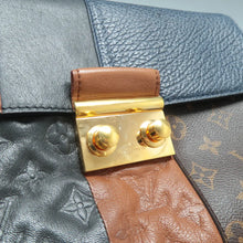 Load image into Gallery viewer, Louis Vuitton Pochette Plate Blocks Monogram Leather Shoulder Bag Multicolor
