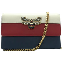 Load image into Gallery viewer, Gucci Queen Margaret  Leather Shoulder Bag Multicolor
