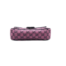 Load image into Gallery viewer, GUCCI GG Marmont Canvas Shoulder Bag Pink
