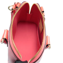 Load image into Gallery viewer, Louis Vuitton Alma BB Monogram Patent Leather Satchel Bag Pink
