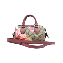 Load image into Gallery viewer, Gucci Floral Blooms Small GG Supreme Monogram Boston Bag Beige
