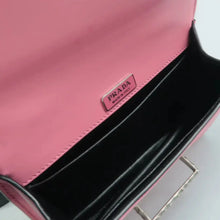 Load image into Gallery viewer, PRADA Cahier Leather Shoulder Bag Pink
