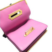 Load image into Gallery viewer, PRADA Cahier Leather Crossbody Bag Pink
