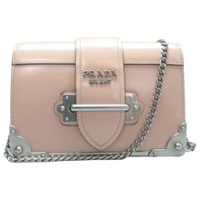 Load image into Gallery viewer, Prada Cahier Leather Shoulder Bag Pink
