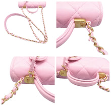 Load image into Gallery viewer, CHANEL School Memory Leather Satchel Bag Pink
