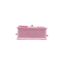 Load image into Gallery viewer, CHANEL School Memory Leather Satchel Bag Pink
