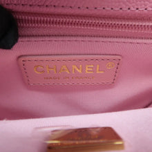 Load image into Gallery viewer, CHANEL School Memory Leather Satchel Bag Pink
