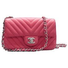 Load image into Gallery viewer, CHANEL CF Leather Crossbody Bag Pink
