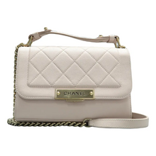 Load image into Gallery viewer, CHANEL Leather Satchel Bag Pink
