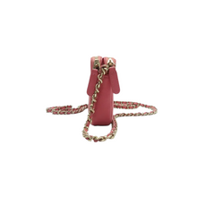 Load image into Gallery viewer, Chanel Leather Shoulder Bag Pink
