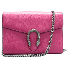 Load image into Gallery viewer, Gucci Mini Dionysus Calfskin Chain Wallet Shoulder Bag Pink
