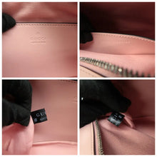 Load image into Gallery viewer, Gucci GG Marmont Small Matelasse Chevron Leather Camera Bag Pink
