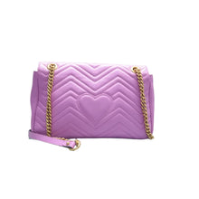 Load image into Gallery viewer, GUCCI GG Marmont Leather Shoulder Bag Pink
