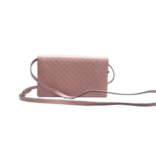 Load image into Gallery viewer, Gucci Wallet on Strap Leather Crossbody Bag Pink
