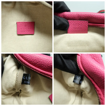 Load image into Gallery viewer, GUCCI Print Leather Belt Bag Fuchsia Pink
