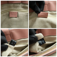 Load image into Gallery viewer, GUCCI Leather Satchel Bag Pink
