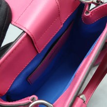 Load image into Gallery viewer, GUCCI Leather Satchel Bag Fuchsia Pink
