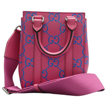 Load image into Gallery viewer, GUCCI Leather Satchel Bag Fuchsia Pink

