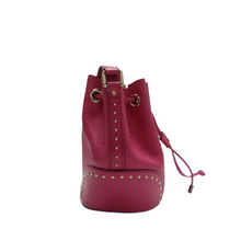 Load image into Gallery viewer, Gucci Leather Shoulder Bag Fuchsia Pink
