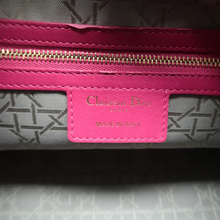 Load image into Gallery viewer, Christian Dior Lady Dior Leather Satchel Bag Pink
