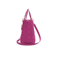 Load image into Gallery viewer, Christian DIOR Lady Dior Leather Satchel Bag Pink
