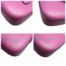 Load image into Gallery viewer, GUCCI Lady Web Leather Shoulder Bag Pink

