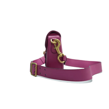 Load image into Gallery viewer, GUCCI Lady Web Leather Shoulder Bag Pink

