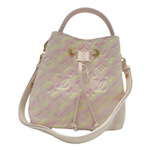 Load image into Gallery viewer, Louis Vuitton Monogram Leather Satchel Bag Neonoe Pink - Front View
