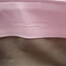 Load image into Gallery viewer, Bottega Veneta Baby Olimpia Nappa Intrecciato Meadow Flower Embroidered Shoulder Bag Pink
