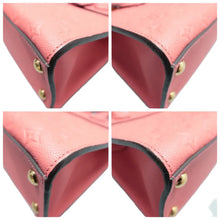 Load image into Gallery viewer, Louis Vuitton Pont Neuf MM Empreinte Leather Tote Shoulder Bag Pink
