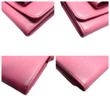 Load image into Gallery viewer, PRADA Bow Leather Shoulder Bag Pink
