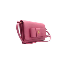 Load image into Gallery viewer, PRADA Bow Leather Shoulder Bag Pink
